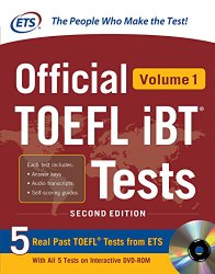Official TOEFL iBT® Tests Volume 1, 2nd Edition