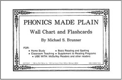 Phonics Made Plain Wall Chart and Flashcards