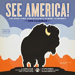 See America! Wall Calendar 2016