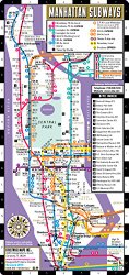 Streetwise Manhattan Bus Subway Map – Laminated Metro Map of Manhattan, New York – Pocket Size (Streetwise Maps)