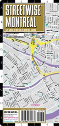 Streetwise Montreal Map – Laminated City Center Street Map of Montreal, Canada – Folding pocket size travel map with metro map