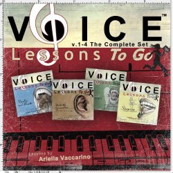 Voice Lessons To Go v.1-4 The Complete Set