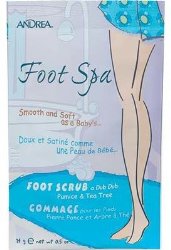 Andrea Body Spa Foot Scrub – 0.5 oz. 6 pcs sku# 1187443MA