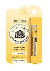 Burt’s Bees Baby Bee Kissable Cheeks 100% Natural Balm, 0.25 Ounce