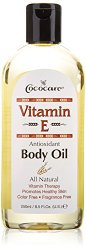 Cococare Vitamin E Antioxidant Body Oil, 8.5 Ounce