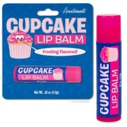 Cupcake Lip Balm Frosting Dessert Flavored Scented Novelty Gift