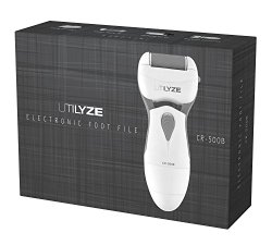 Daily Deals 58% Off! UTILYZE Electronic Foot File CR-500B Pedicure Callus Remover With Extra Roller (Powerful Duracell Batteries Included)
