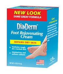 DiaDerm Foot Rejuvenating Cream, Blue, 4 Ounce