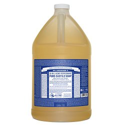 Dr. Bronner’s Fair Trade & Organic Castile Liquid Soap – (Peppermint, 1 Gallon)