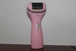 Foot Pedicure Machine By JTrim FinePedi Micro Pedi Electric Callus Remover For Feet Care Foot File Shaver Tool Include Travel Case Ladies in Pink JPT-CR200 Jay’s Products