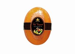 Fruity Transparent Handmade Natural Luffa Soap – Oval Shape (270g / 3 Bars) (Fruity Transparent, 90g)