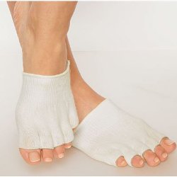 Gel Toe Socks Dry Forefoot Feet Heel Hard Cracked Skin Moisturising Open Comfy Recovery Protection Toes Protector Sock 5 Moisturizing