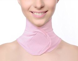 Healtheveryday®Pink Neck Beauty SPA Moisturizing Skin Care Gel Therapy Treatment Collar Scarf Hydrating Self-Activating Gel Neck Wrap