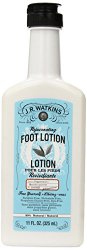 J. R. Watkins Foot Lotion Rejuvenating Peppermint 11 oz