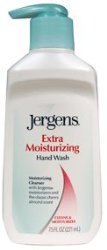 Jergens Extra Moisturizing Liquid Hand Wash Pump, 7.5 Ounce (Pack of 4)