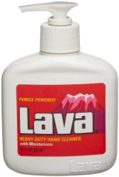Lava 101878 Heavy-Duty Hand Cleaner with Moisturizers, 7.5 oz. Pump