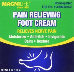 MagniLife Pain Relieving Foot Cream 4 oz