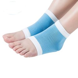 Malloom Yoga Heel Socks for Dry Hard Cracked Skin Moisturising Open Foot Recovery Socks