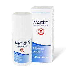 Maxim Prescription Strength Antiperspirant & Deodorant – Doctor and Dermatologist Recommended