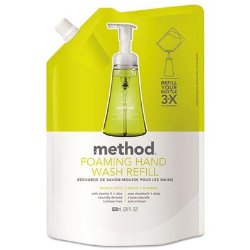 Method Foaming Hand Wash Refill, Lemon Mint, 28 Fluid Ounce