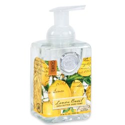 Michel Design Works Lemon Basil Foaming Soap, 17.80-Fluid Ounce