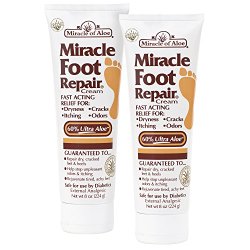 Miracle Foot Repair Cream 8 oz. 2-pack