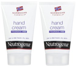 Neutrogena Hand Cream Norwegian Formula Fragrance Free, 2 oz (Pack of 3)