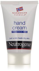 Neutrogena Norwegian Formula Hand Cream, Fragrance-Free, 2 Ounce (Pack of 2)
