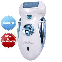 “New & Improved” Rechargeable Electric Callus Remover – Most Powerful Foot Pedicure Tool for Beauty Salon Use – Best Micro Pedi Foot Care Product for Women & Men (blue)