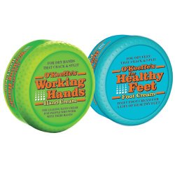 O’Keeffe’s Working Hands & Healthy Feet Combination Pack of Jars
