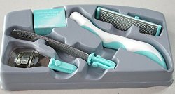 Rio Beauty Foot Callus Corn And Hard Skin Removal Kit 5 Piece Rasp Shaver Spare Blades Pedicure