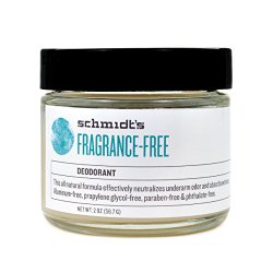 Schmidt’s Natural Deodorant – Fragrance-Free Jar
