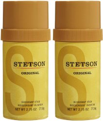 Stetson Stick Deodorant, 2.75 Fluid Ounce, 2-pack