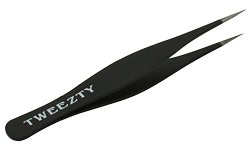 TWEEZTY: Stainless Steel Tweezer, for the Small & Ingrown Hairs also great for Splinters