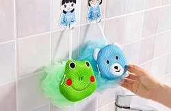 Vale® Creative Cute Animal-Shaped Home Bath/Shower Exfoliate Puff Cleaning Gloves Random Color