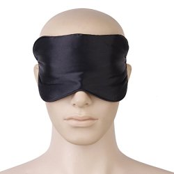 VORCOOL Adjustble Sleeping Masks for Men Women – Sleep Eye Mask Sleeping Aid (Black)