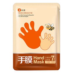 Weixinbuy Honey Baby Hand Spa Remove Hard Dead Skin Whitening Peeling Mask