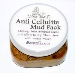 Anti Cellulite Mud Pack With Dead Sea Clay, Coffee Grinds, Fenugreek, Juniper & More By Kym’s Diva Stuff