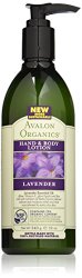 Avalon Organics Lavender Hand & Body Lotion, 12 Ounce