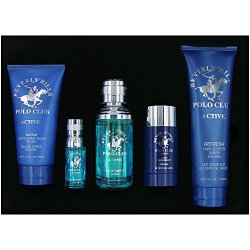 Beverly Hills Polo Club Active by Beverly Hills Polo Club, 5 Piece Gift Set for Men