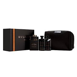Bvlgari Man In Black Gift Set 3.4oz (100ml) EDT + 2.5oz (75ml) Aftershave Balm + 2.5oz (75ml) Shower