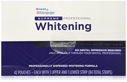 Crest Whitestrips Supreme Professional Whitening 84 Strips