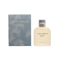 D & G Light Blue By Dolce & Gabbana For Men Eau De Toilette Spray, 4.2-Ounces