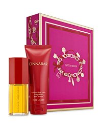 Estee Lauder Cinnabar Exotic Duo – Eau De Parfum Spray 1.7 Oz. Perfumed Body Lotion 3.4 Oz. For Women Gift Set