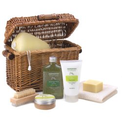 Healing Spa Bath And Body Products Therapy Gift Basket