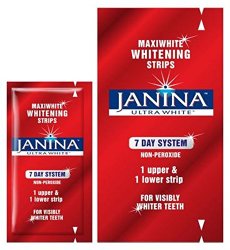 Janina Ultra White Maxiwhite Whitening Strips – 7 Day System (14 Pouches)