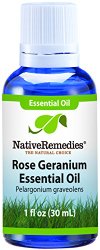 Native Remedies Geranium Essential Oil
