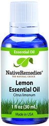 Native Remedies Lemon Peel Essential Oil
