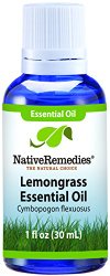 Native Remedies Lemongrass Essential Oil