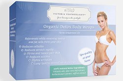 Victoria Featherlight – The Organic Detox Body Wrap Kit For Stomach Weight Loss, It Works As Body Wraps For Arms, Thighs And Cellulite (8 pieces)
